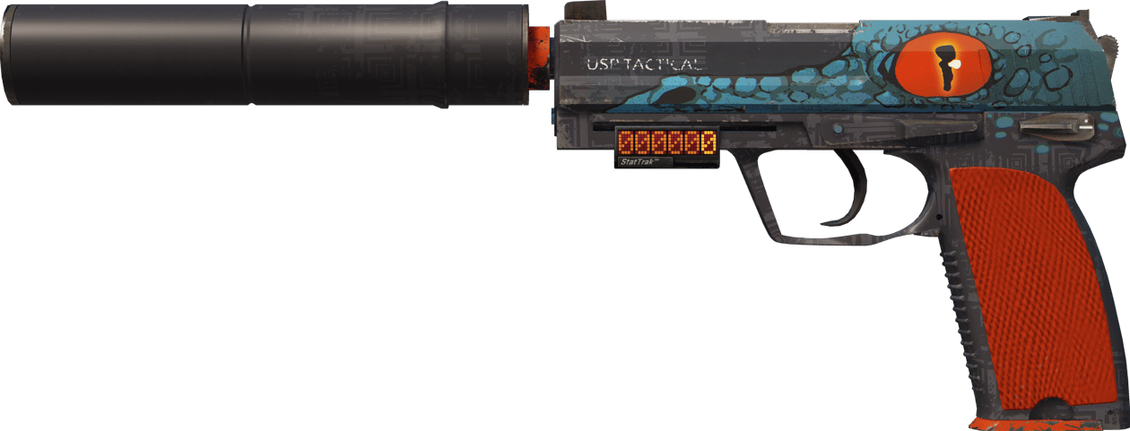 Preview image 1 of StatTrak™ USP-S | Kaimaani (Vähän käytetty)