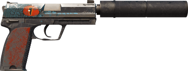 Preview image 2 of StatTrak™ USP-S | Caiman (Well-Worn)