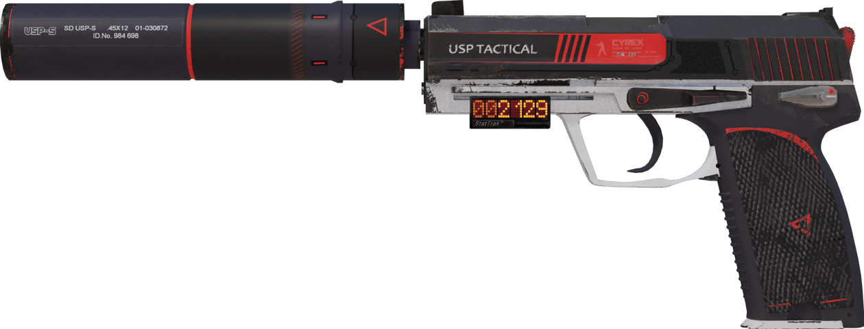 Preview image 1 of StatTrak™ USP-S | Cyrex (Field-Tested)