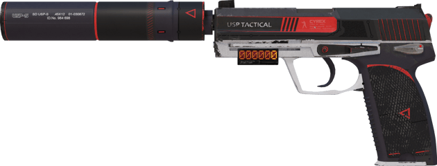 StatTrak™ USP-S | Cyrex (มีรอยถลอกเล็กน้อย)