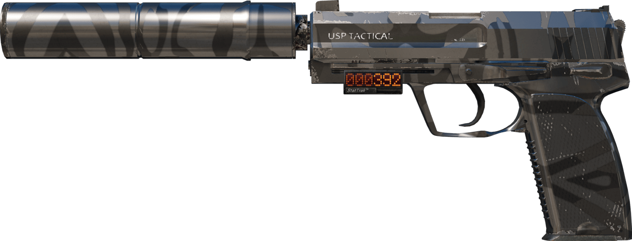 Preview image 1 of StatTrak™ USP-S | Mroczne wody (lekkie zużycie)
