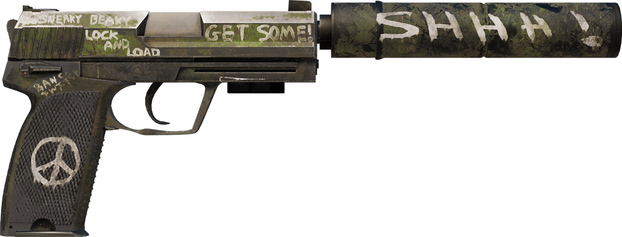 Preview image 2 of StatTrak™ USP-S | Flashback (Bastante desgastado)