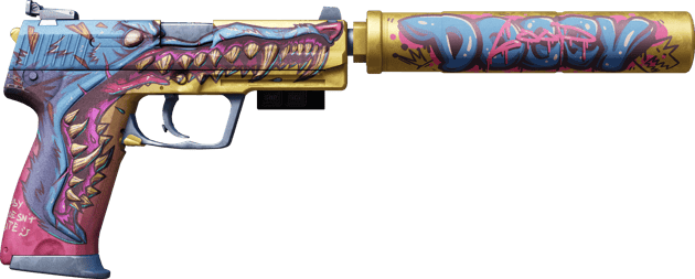 Preview image 2 of StatTrak™ USP-S | 爆顎者 (戰場實測)