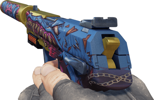 Preview image 3 of StatTrak™ USP-S | 爆顎者 (戰場實測)