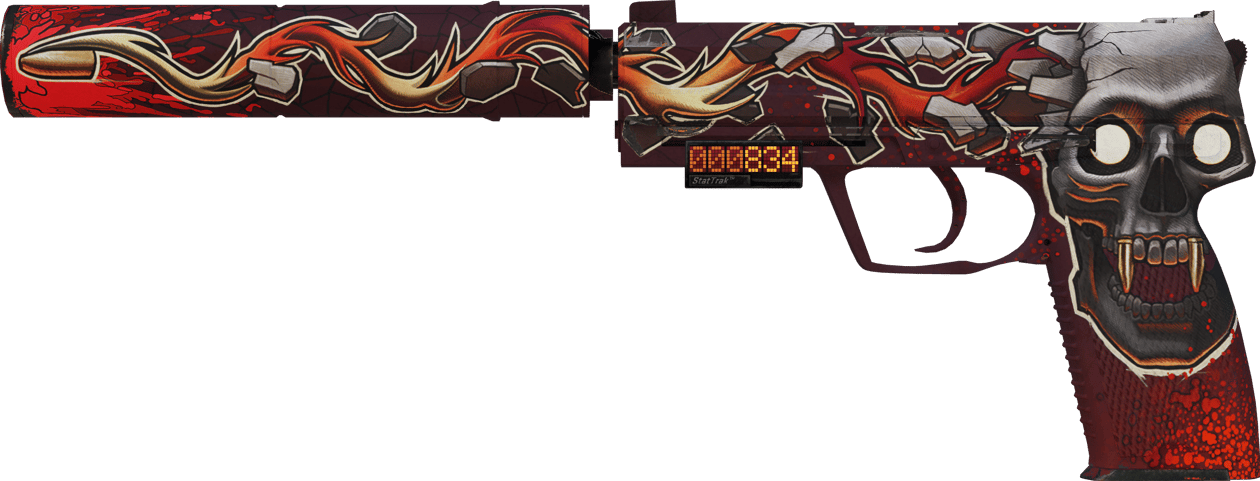 Preview image 1 of StatTrak™ USP-S | Kill Confirmed (Well-Worn)