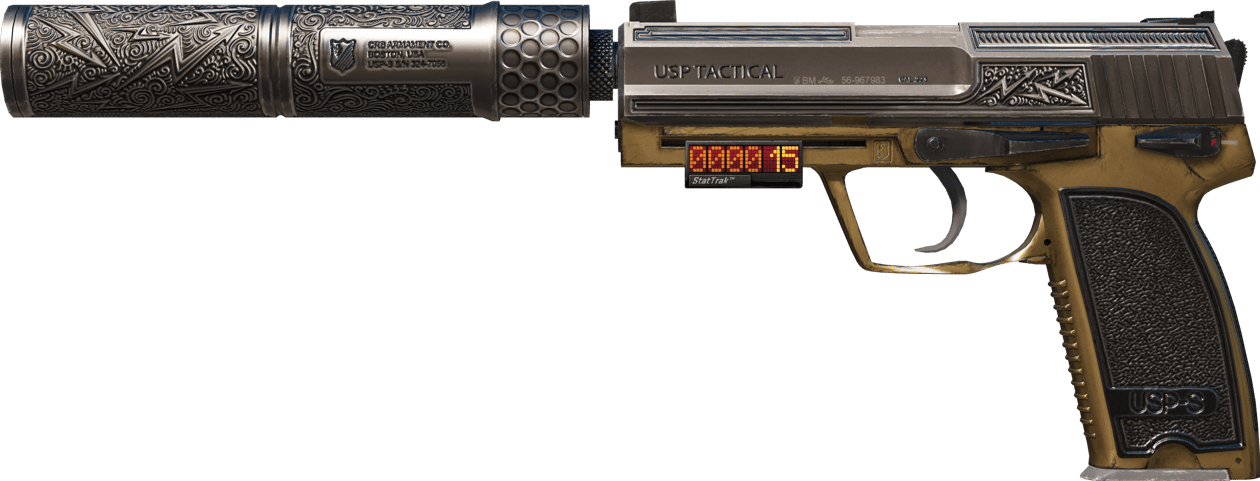 Preview image 1 of StatTrak™ USP-S | Lead Conduit (Minimal Wear)