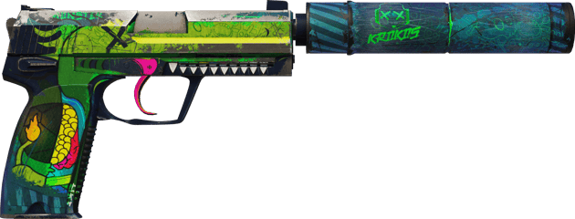 Preview image 2 of StatTrak™ USP-S | Monster Mashup (มีรอยถลอกอย่างมาก)