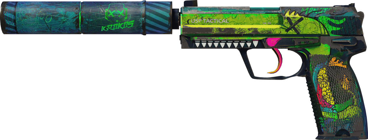 Preview image 1 of StatTrak™ USP-S | Mezcla monstruosa (Bastante desgastado)