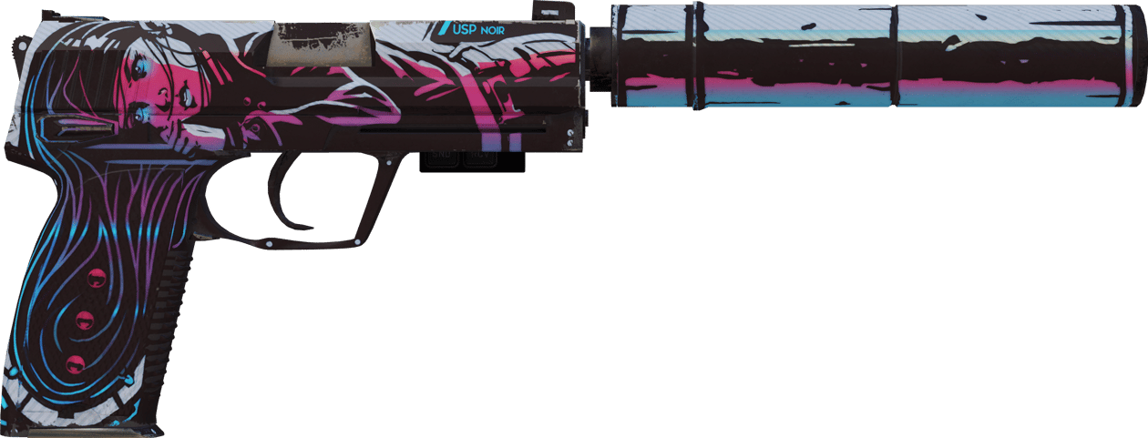 Preview image 2 of StatTrak™ USP-S | 穎黑 (戰場實測)