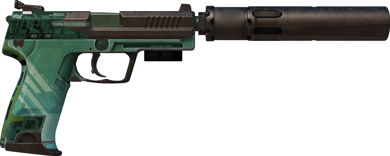 Preview image 2 of StatTrak™ USP-S | PC-GRN (Marquée par les combats)