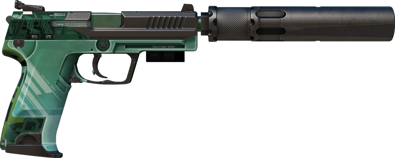 Preview image 2 of StatTrak™ USP-S | PC-GRN (Neuve)