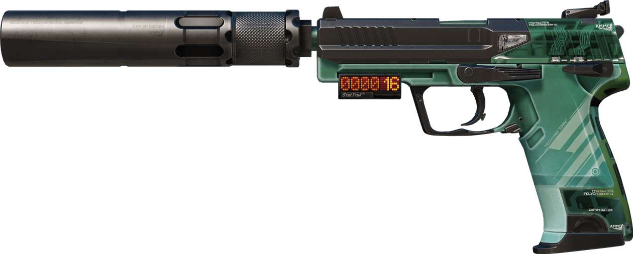 Preview image 1 of StatTrak™ USP-S | PC-GRN (Neuve)