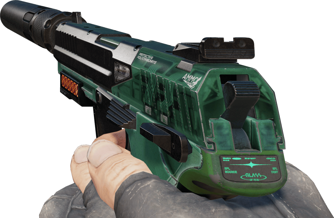 Preview image 3 of StatTrak™ USP-S | PC-GRN (Usée)