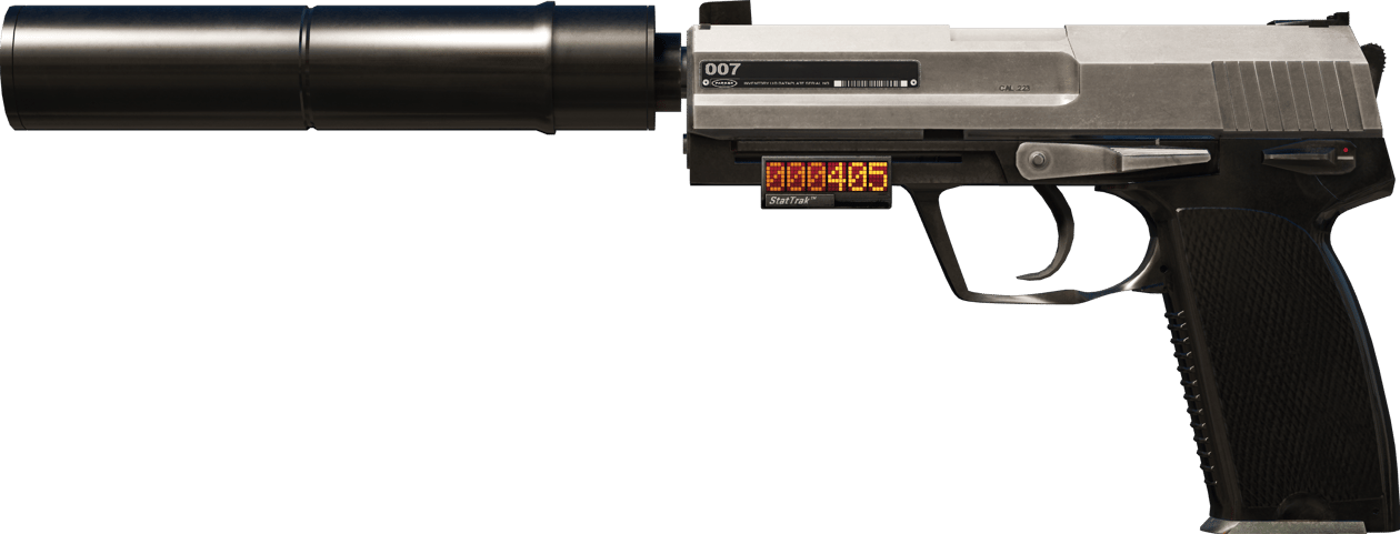 Preview image 1 of StatTrak™ USP-S | Nierdzewny (po testach bojowych)