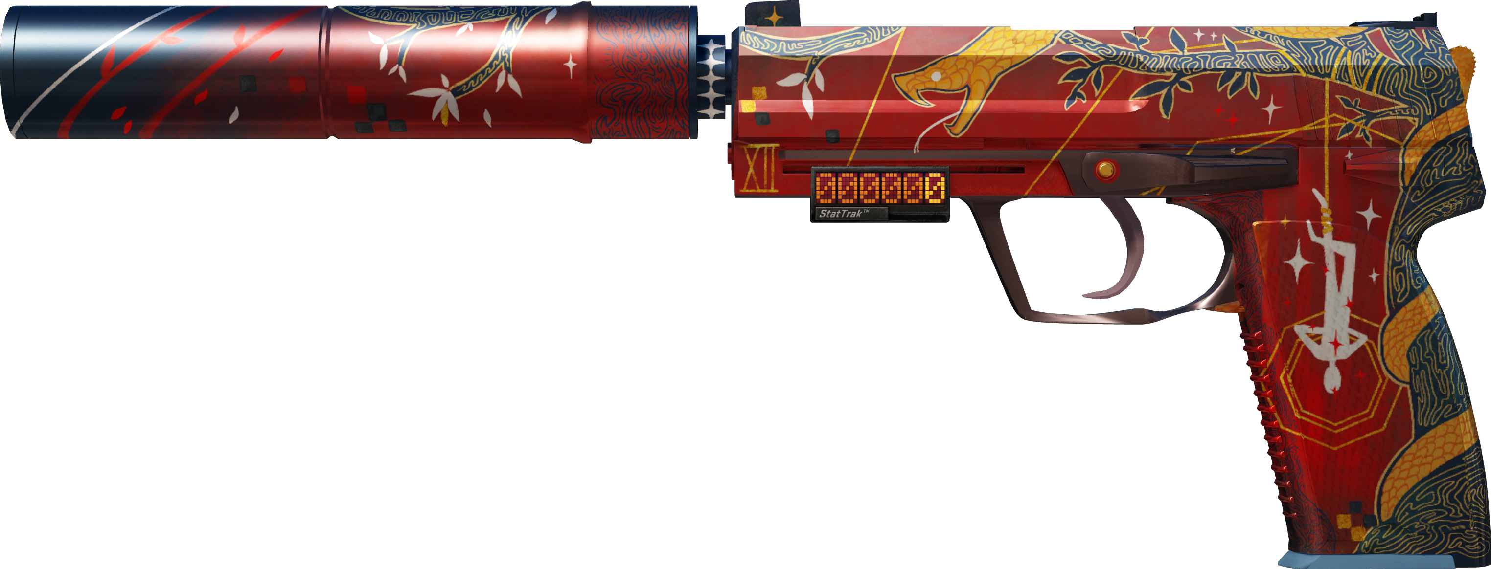 Preview image 1 of StatTrak™ USP-S | The Traitor (Minimal Wear)