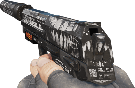 Preview image 3 of StatTrak™ USP-S | Ticket to Hell (Battle-Scarred)