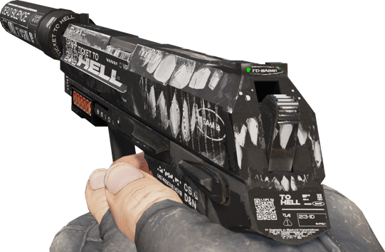 Preview image 3 of StatTrak™ USP-S | Ticket to Hell (Com Muito Uso)