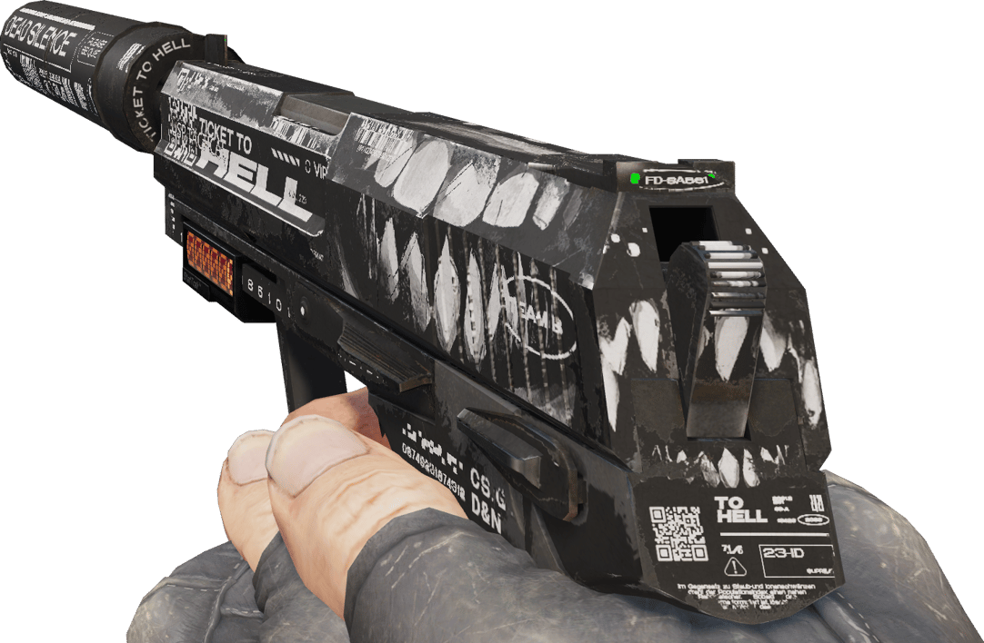 Preview image 3 of StatTrak™ USP-S | 通往地獄的門票 (重度磨損)