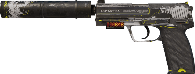StatTrak™ USP-S | 力矩 (战痕累累)
