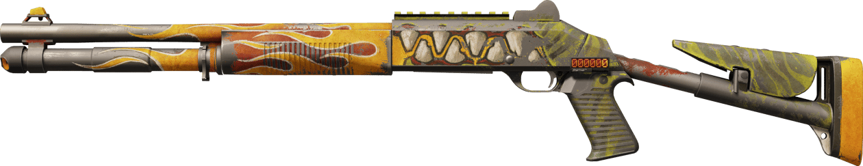 Preview image 1 of StatTrak™ XM1014 | 焚烬之鳄 (战痕累累)