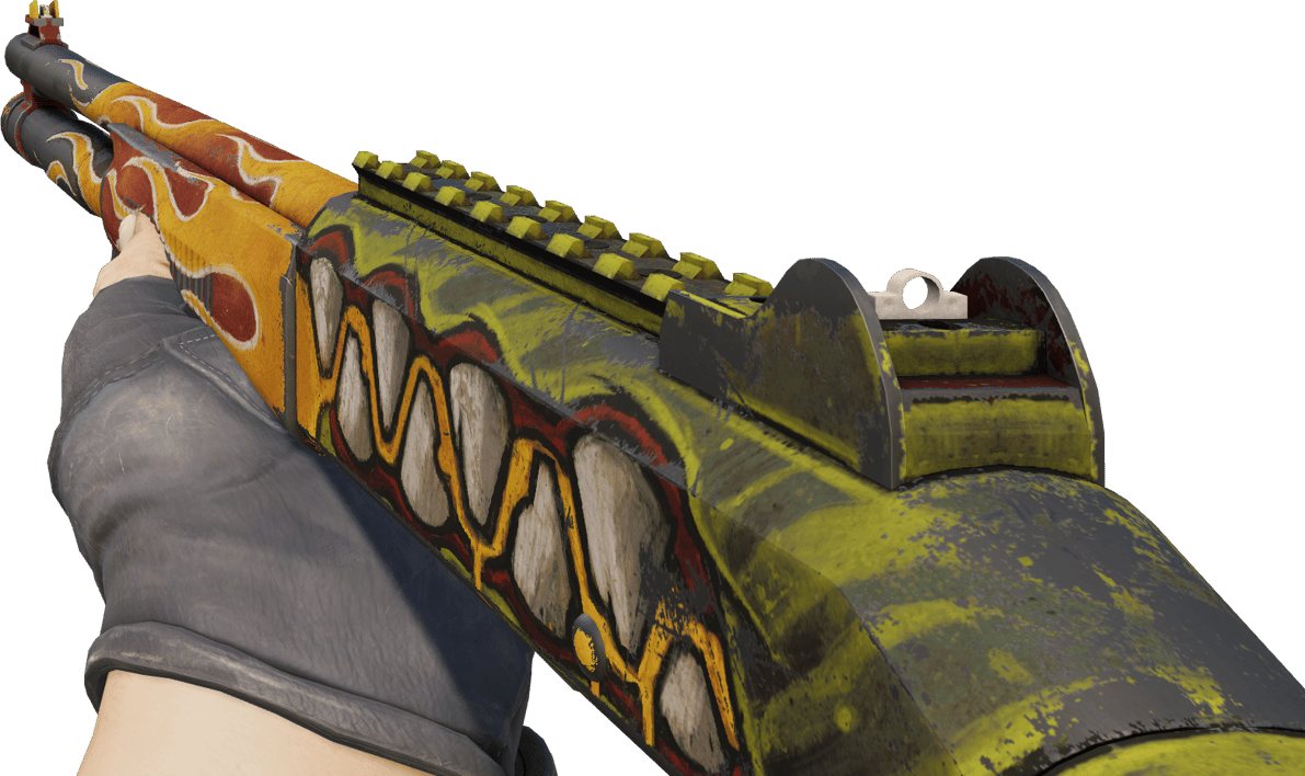 Preview image 3 of StatTrak™ XM1014 | 焚烬之鳄 (久经沙场)