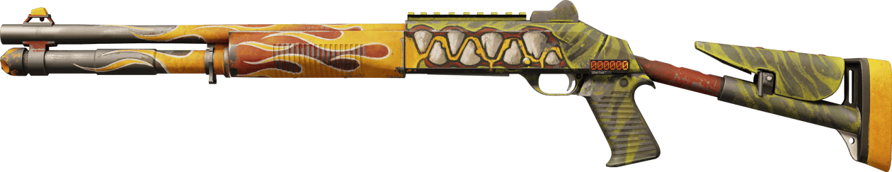 Preview image 1 of StatTrak™ XM1014 | 焚烬之鳄 (久经沙场)