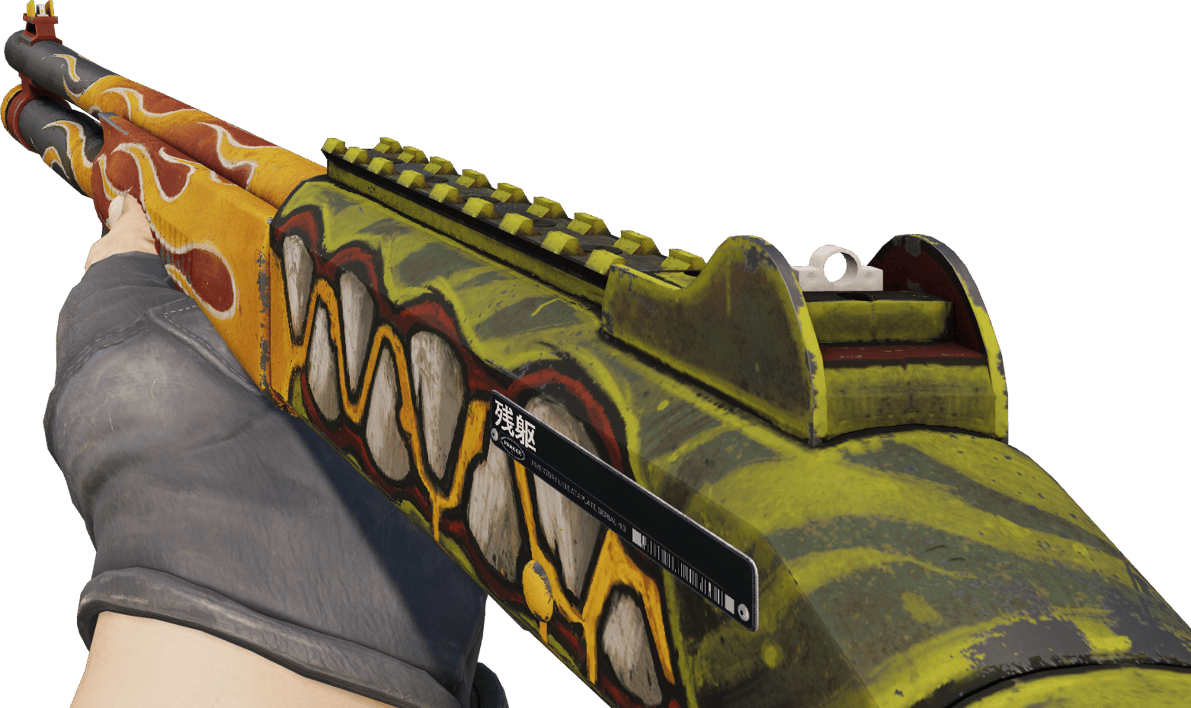 Preview image 3 of StatTrak™ XM1014 | 焚烬之鳄 (略有磨损)