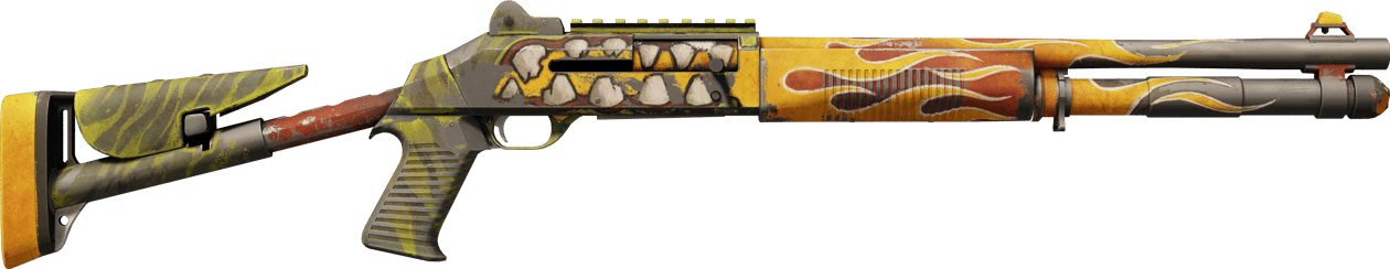 Preview image 2 of StatTrak™ XM1014 | 焚烬之鳄 (破损不堪)