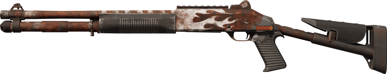 Preview image 1 of StatTrak™ XM1014 | 锈蚀烈焰 (久经沙场)