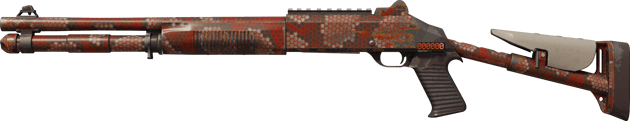 StatTrak™ XM1014 | Red Python (Testato sul campo)