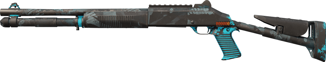 Preview image 1 of StatTrak™ XM1014 | Slipstream (Com Muito Uso)