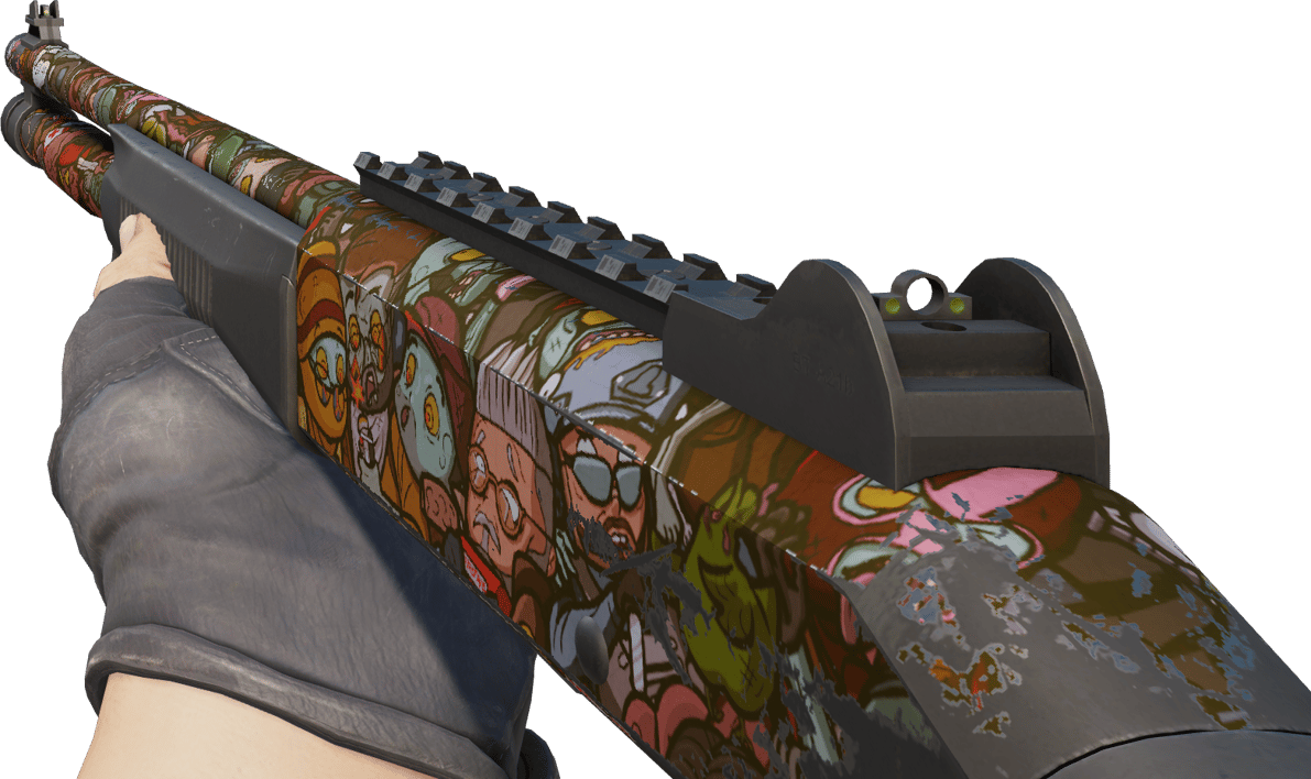 Preview image 3 of StatTrak™ XM1014 | 좀비 오펜시브 (현장에서 쓰인)