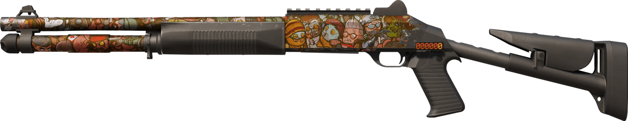 Preview image 1 of StatTrak™ XM1014 | 좀비 오펜시브 (현장에서 쓰인)