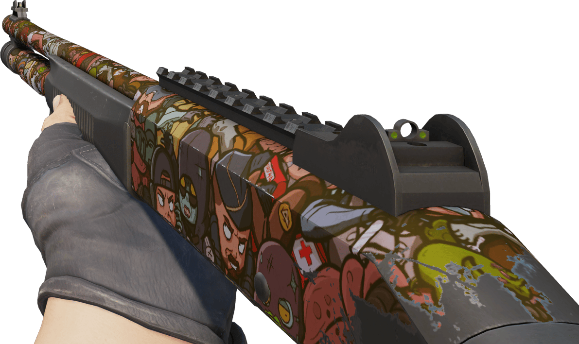 Preview image 3 of StatTrak™ XM1014 | Zombi Offensive (Az Aşınmış)