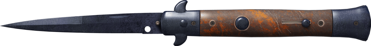 Preview image 2 of ★ 스틸레토 칼 | 푸른 강철 (전투로 닳고 닳은)