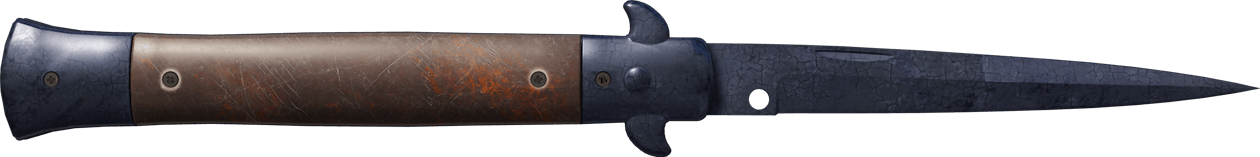 Preview image 1 of ★ 스틸레토 칼 | 푸른 강철 (전투로 닳고 닳은)