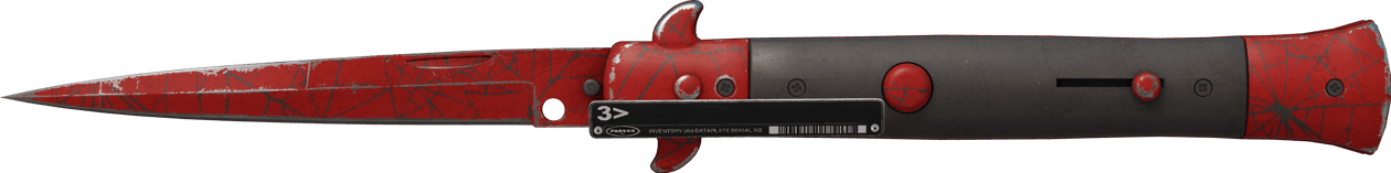 Preview image 2 of ★ มีดสติลเล็ตโต | Crimson Web (มีรอยถลอกอย่างมาก)