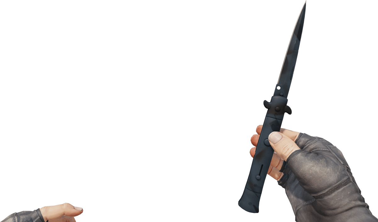 Preview image 3 of ★ Faca Stiletto | Night Stripe (Testado no Terreno)