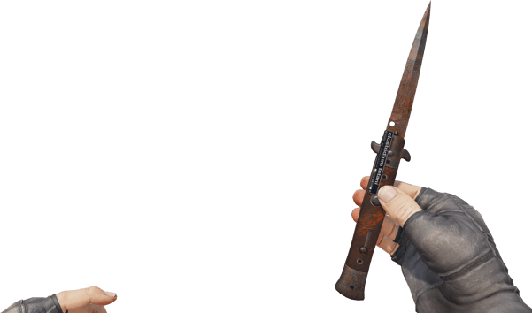 Preview image 3 of ★ Stiletto ナイフ | Rust Coat (戦いで傷ついた)