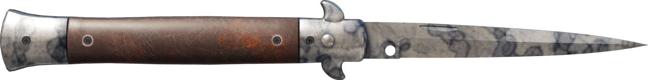 Preview image 1 of ★ มีดสติลเล็ตโต | Stained (ผ่านการทดสอบภาคสนาม)