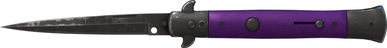 Preview image 2 of ★ Stiletto Knife | Ultraviolet (Battle-Scarred)
