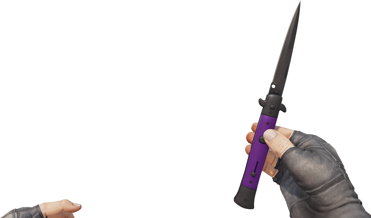 Preview image 3 of ★ Stiletto Knife | Ultraviolet (Factory New)