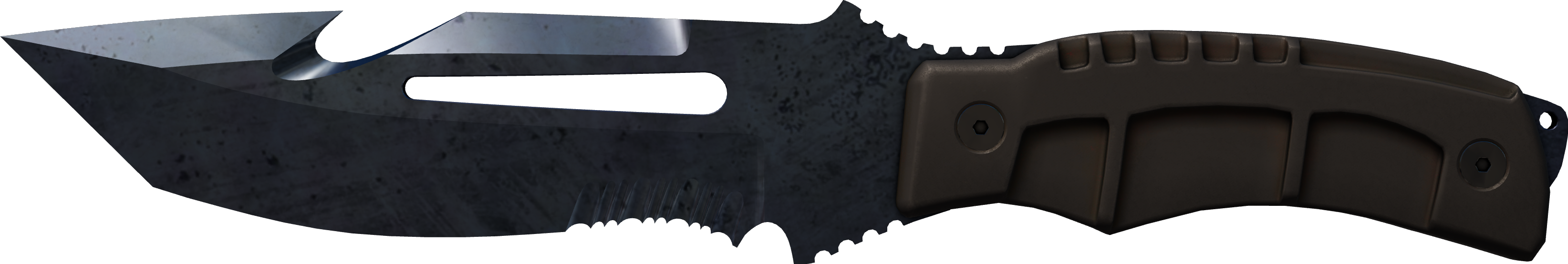 Preview image 2 of ★ Couteau de survie | Acier bleui (Neuve)