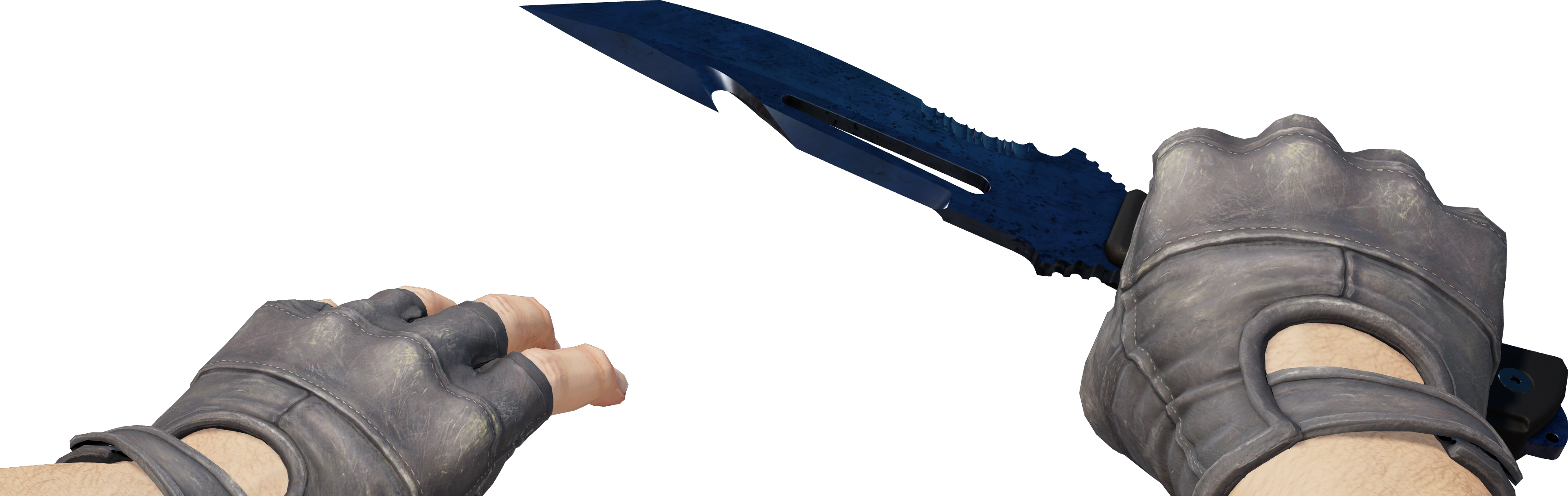 Preview image 4 of ★ Couteau de survie | Acier bleui (Neuve)