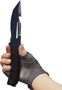 Preview image 3 of ★ Cuchillo de supervivencia | Azul metalizado (Casi nuevo)