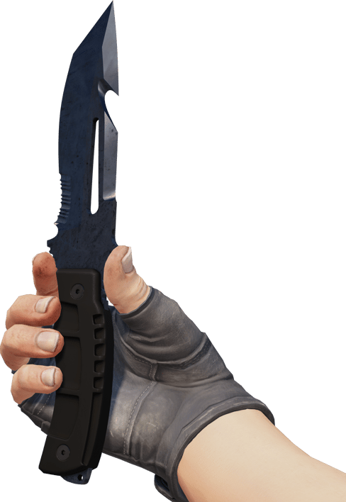 Preview image 3 of Couteau de survie (★) | Acier bleui (Très peu usée)