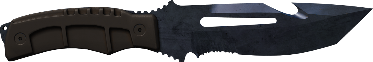 Preview image 1 of Couteau de survie (★) | Acier bleui (Très peu usée)