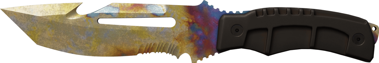 Preview image 2 of ★ サバイバルナイフ | Case Hardened (戦いで傷ついた)