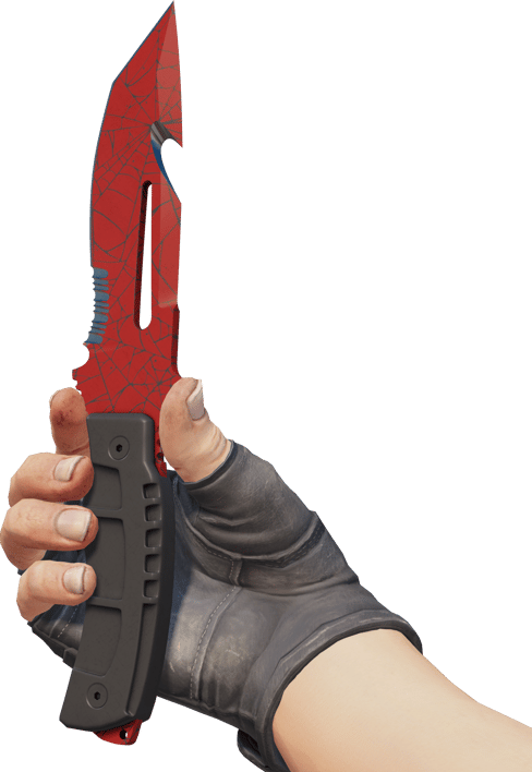 Preview image 3 of ★ Survival Knife | Crimson Web (Minimal Wear)