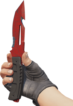 Preview image 3 of ★ 求生刀 | 赤紅之網 (重度磨損)